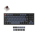 Keychron V3 Knob QMK Frosted Black RGB ISO UK PBT K Pro Brown
