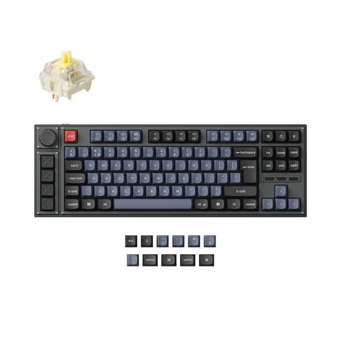 Lemokey L3 Black RGB TKL ISO UK Gateron Jupiter Banana