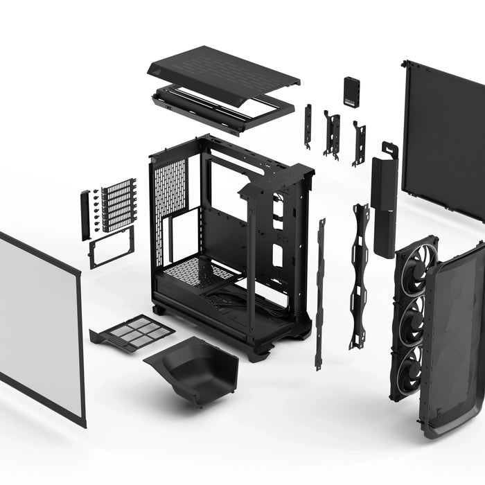 Fractal Design Meshify 3 Ambience Pro RGB Black TG Light ATX PC Case