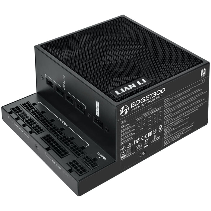 1300W Lian Li Edge ATX 3.1 Platinum Modular PSU Black