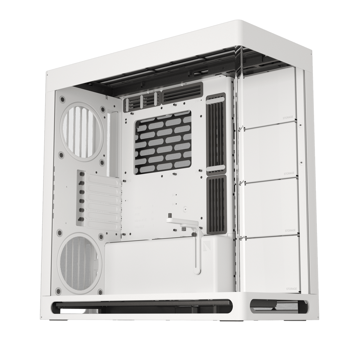 HAVN HS420 Premium White ATX PC Case — Computer Orbit