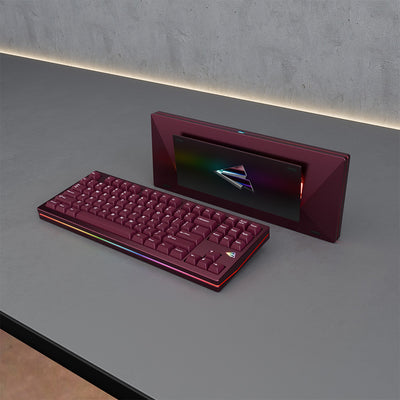 Wuque Studio x Whatever Studio Paper80 Aluminium TKL ANSI/ISO Keyboard Barebones Kit