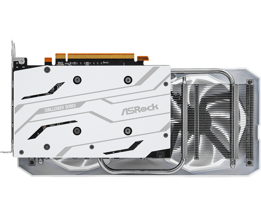 8GB ASRock RX 6600 Challenger White Graphics Card