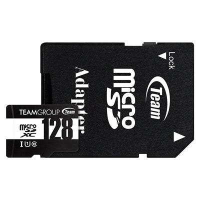 Team 128GB MicroSDXC UHS-I Class 10 Memory Card