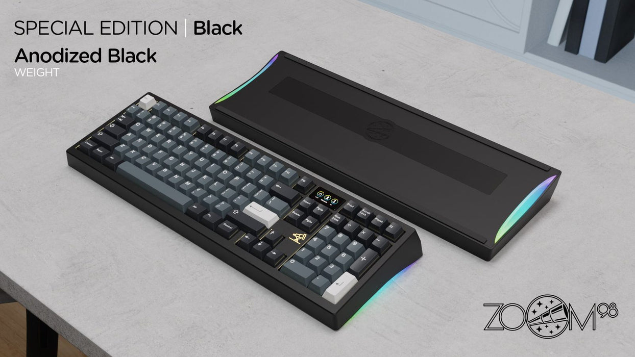 Meletrix Zoom98 SE Aluminium Full-size Keyboard Barebones Kit