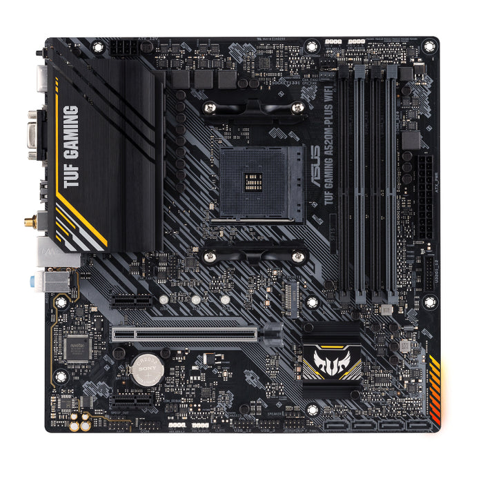 Asus TUF Gaming A520M-PLUS WIFI Micro ATX AM4 Motherboard