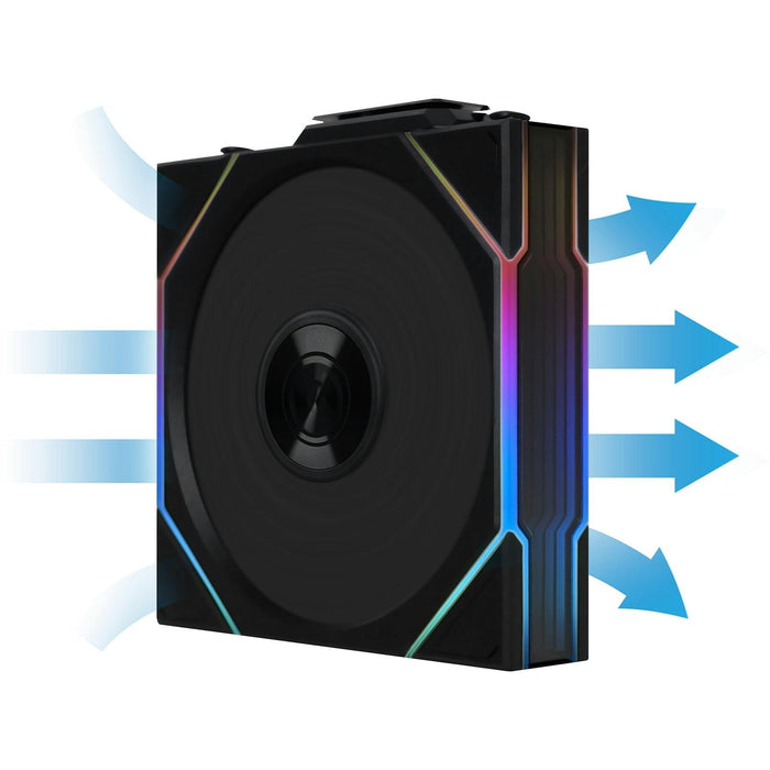 Lian-Li UNI FAN TL120 Wireless ARGB Black 120mm Triple Pack