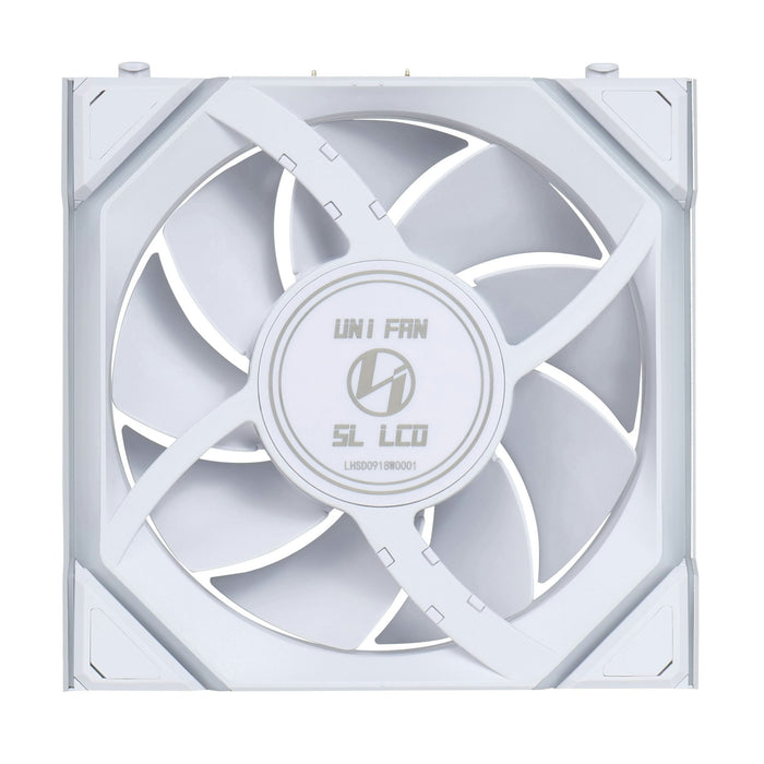 Lian-Li UNI SL120 Wireless LCD A-RGB White 120mm Fan