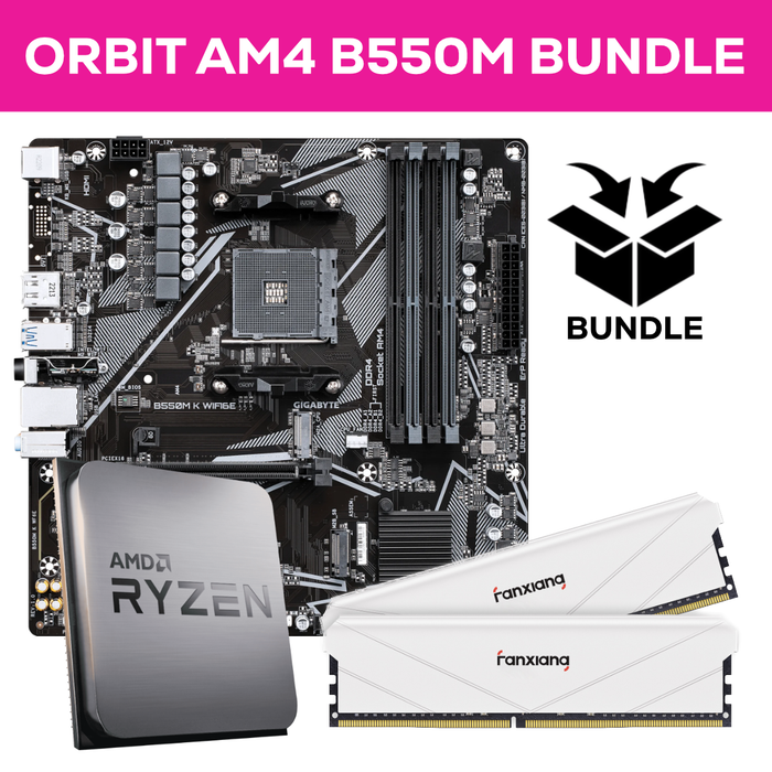 Orbit Ryzen AM4 Bundle - 16GB (2x8GB) 3200MHz DDR4 RAM & Gigabyte B550M K WIFI6E