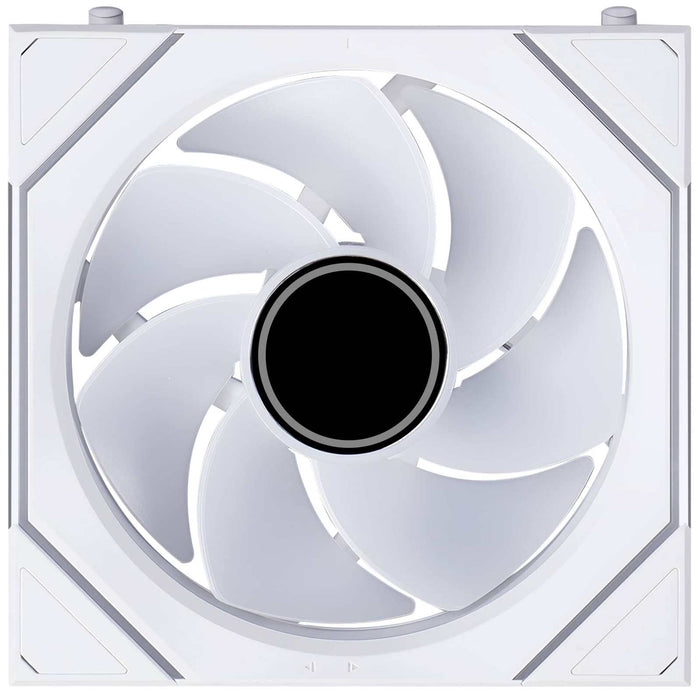 Lian Li UNI FAN SLINF FLEX Reverse 120mm Triple Fan Pack with Controller - White