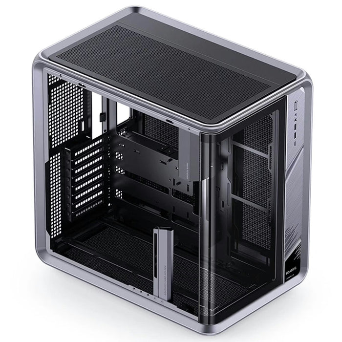 Jonsplus BO400CG Curved Glass Aluminium Dual Chamber ATX Case