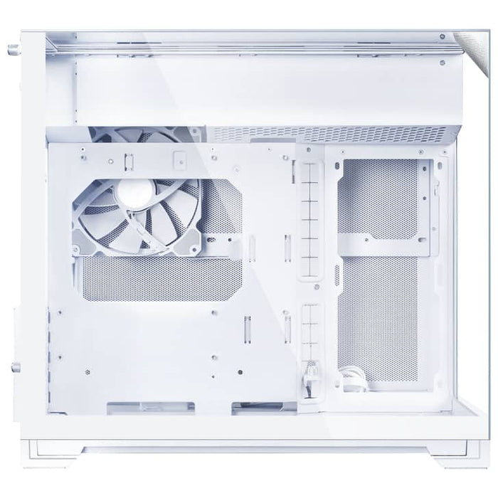 Lian Li O11 Vision-M White TG Dual Chamber Micro-ATX PC Case