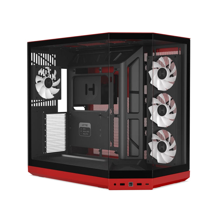 HYTE Y50 Black Cherry TG ATX Case