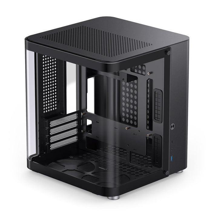Jonsbo TK-1 Black Micro-ATX Glass Case