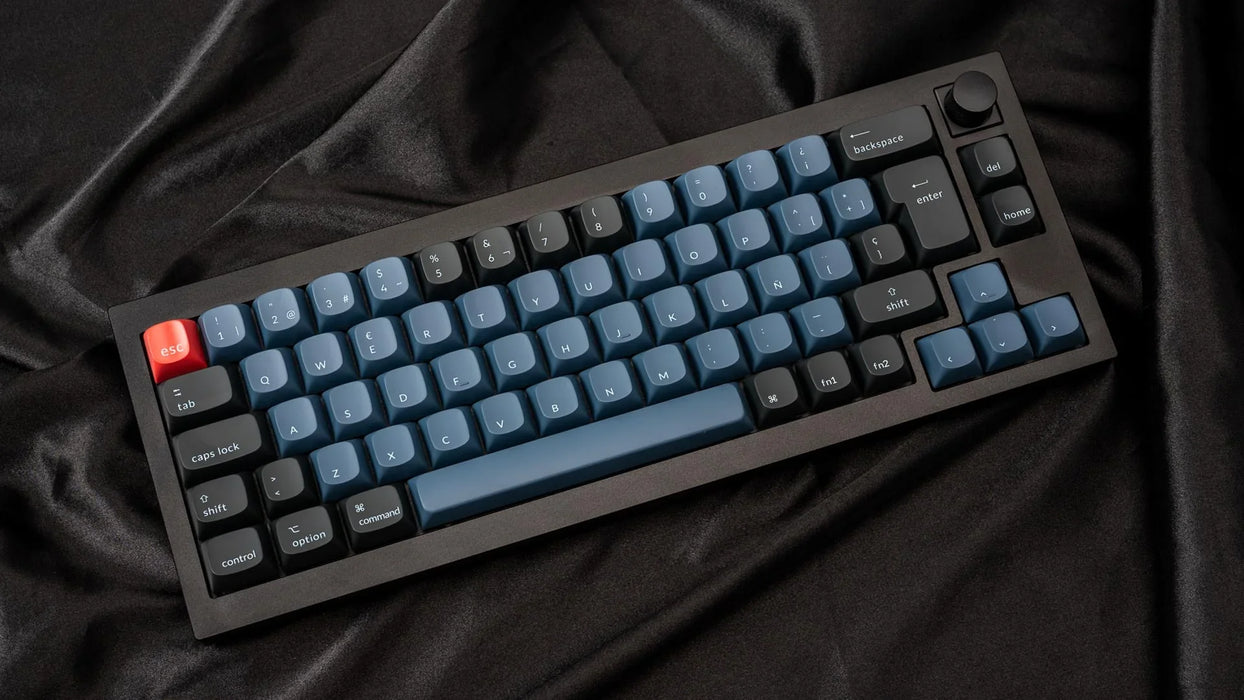 Keychron Q2 Knob Carbon Black RGB 65% ISO UK Gateron G Pro Brown