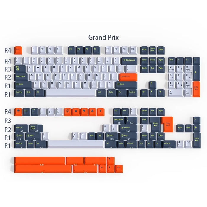 DaYe Grand Prix Cherry Profile Doubleshot ABS Keycaps (Copy)