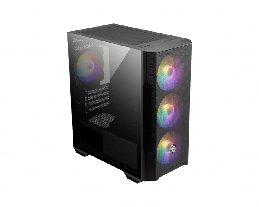 MSI MAG FORGE M100R A-RGB mATX Case Black