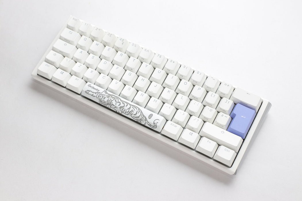 Ducky One 3 Mini Pure White UK ISO RGB Cherry MX Brown