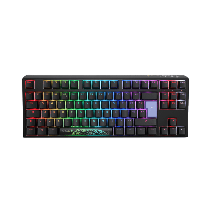 Ducky One 3 TKL Black UK ISO RGB Cherry MX Brown