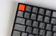 Keychron K2v2 White LED 75% ISO UK Linear Gateron Red